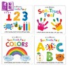 【中商原版】Roger Priddy 罗杰彼蒂 See Touch Feel 启蒙感觉4册 数字123 字母ABC 颜色Colors 英文原版纸板书 亲子儿童绘本 商品缩略图0