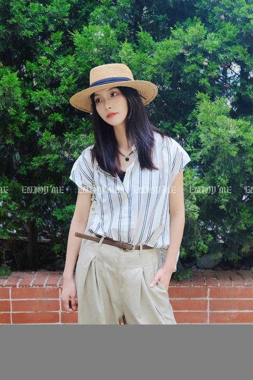 【门店同款】ENJOY夏季高级感轻薄休闲裤 158043801 商品图6