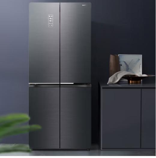 容声（Ronshen）（202677）465升十字对开门四门冰箱 家用大容量一级双变频 除菌净味电冰箱BCD-465WRK1FPG 商品图1