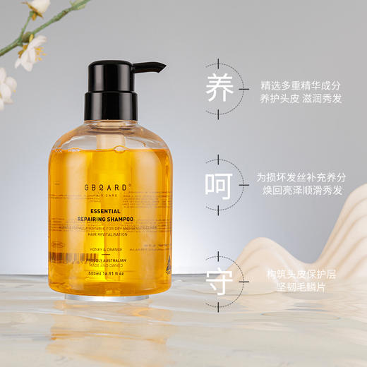 【澳啵啵】澳洲天然植物精油滋润头皮洗发水损伤养护干毛躁保湿女洗发露男女  商品图1