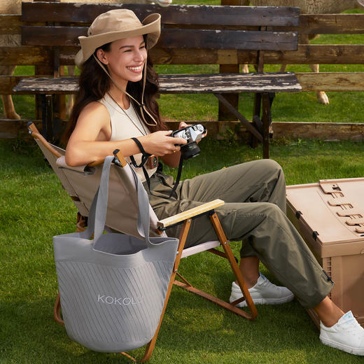 [单色大号]KOKOLU珂珂璐百搭轻便简约环保休闲包单色系列 商品图4