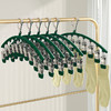 「买1送1！19.9到手两支」家用不锈钢防风夹子 晾晒袜子多功能收纳整理无痕内衣弧形浸塑裤夹 商品缩略图0