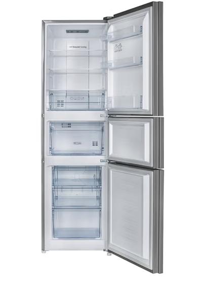 容声（Ronshen）（202815）BCD-221WRB3NYC 221升 风冷无霜家用节能低噪三门电冰箱 玻璃面板 租房用小型节能宿舍小冰箱 商品图2