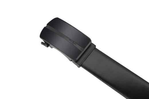 皮尔卡丹皮带男真皮腰带男士商务休闲自动扣高档官方正品牛皮裤带送爸爸 商品图7