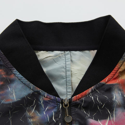 谜底薄款外套长袖女2024夏季款复古风百搭空调房棒球服247MW5059 商品图3