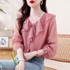 法式温柔减龄衬衫，气质上衣防晒衣K-A77N8772 商品缩略图2