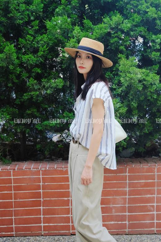 【门店同款】ENJOY夏季高级感轻薄休闲裤 158043801 商品图7