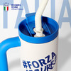 意大利国家队官方商品 | 欧洲杯限定款大容量队徽吸管杯蓝衣军团 商品缩略图3