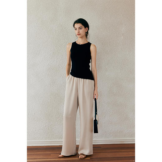 HeyDress防紫外线阔腿裤女夏季高腰宽松薄款UPV50+休闲垂感裤子 商品图2