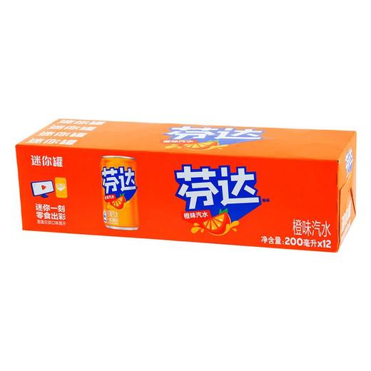 芬达橙味200ml*12/组 商品图0