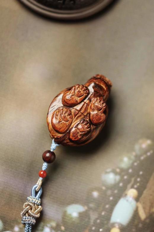 海黄【龙龟】手把件 商品图7