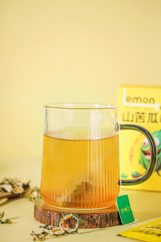 山苦瓜柠檬茶  纯植物配料 看得见的放心 油腻克星 清新爽口 烧烤伴侣 商品图4