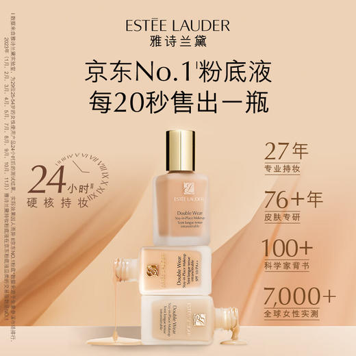 【保税仓直发】雅诗兰黛DW持妆粉底液30ml#1W1 商品图2
