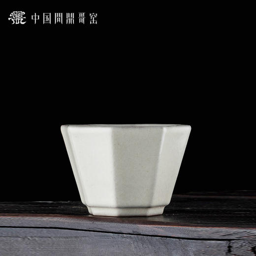 问鼎哥窑传世款八方斗杯 商品图0