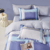【维科家纺】全棉四件套纯棉被套床单三件套简约撞色麦凯 商品缩略图2