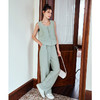 OLrain欧芮儿直筒休闲裤女夏季2024年新款时尚通勤气质高腰长裤OL 商品缩略图2