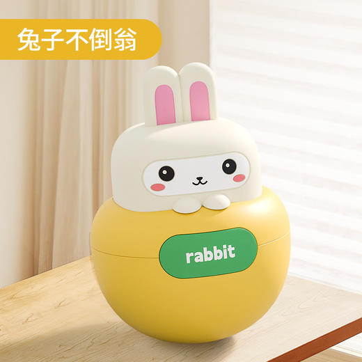 【14款可选！萌趣摇晃不倒翁】大号不倒翁玩具婴儿6个月宝宝趣味早教小孩0-1安抚儿童摇铃娃娃 商品图6