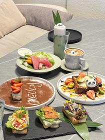 日时夜影双人熊猫主题套餐