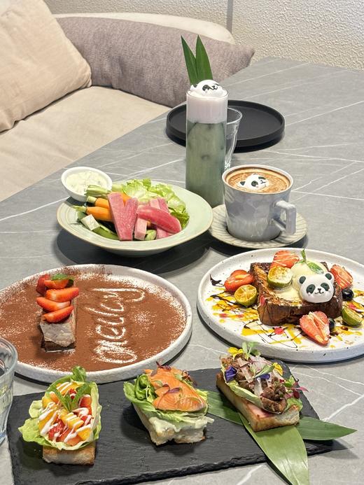 日时夜影双人熊猫主题套餐 商品图0