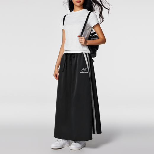 【Achock官方店】美式撞色织带夏季新款裙子潮牌凉感宽松休闲长裙 商品图1