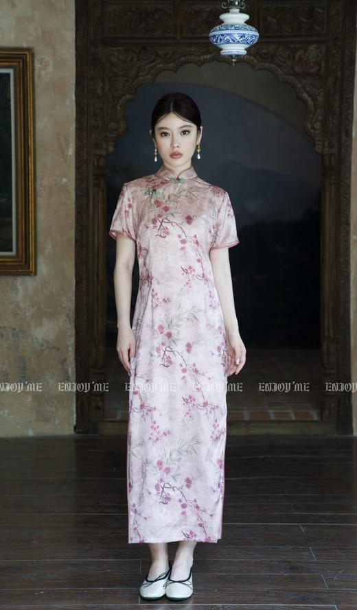 【门店同款】ENJOY夏季云敛-步步“升”花喜上梅梢旗袍 158148734 商品图0