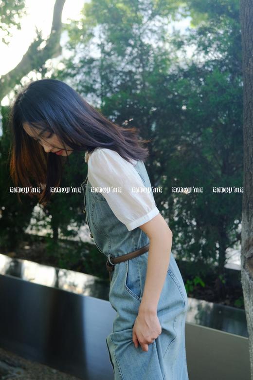 【门店同款】ENJOY夏季牛仔拼接鱼尾连衣裙 158048119 商品图4