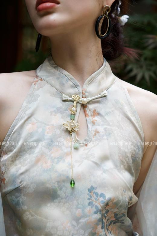 【门店同款】ENJOY夏季云敛-步步“升”花风雅颂旗袍套装 158143141 商品图10