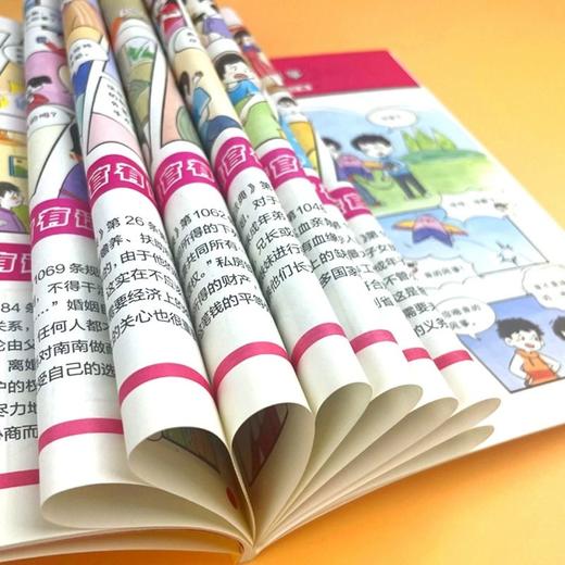 【抖音同款】漫画民法典孩子用什么保护自己儿童版漫画版自我保护 商品图4