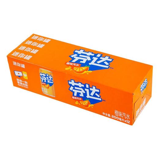 芬达橙味200ml*12/组 商品图2