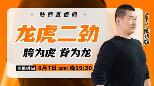 6月7日【龙虎二劲】胯为虎 脊为龙 商品图0