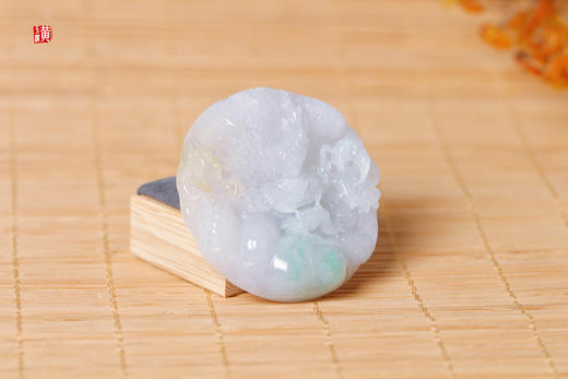 天然翡翠【龙腾四海】吊坠   配精美挂绳 商品图1