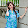望潮生印花连衣裙 | 清爽简约裙 |现货加急发 商品缩略图2