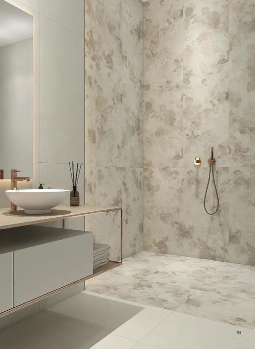 CHA-P61202HP 600*1200mm 哑面米黄皮面花砖 商品图3