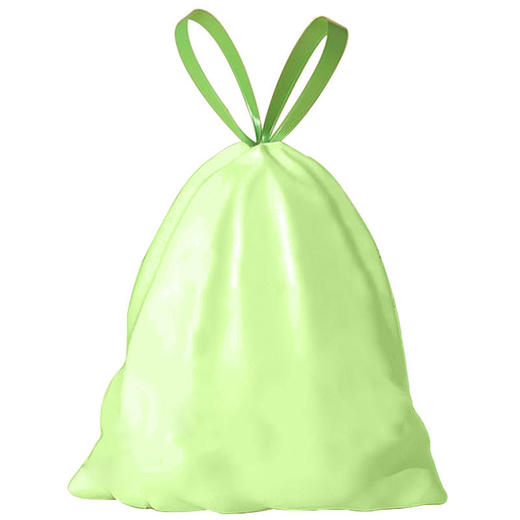 【19.9抢200个❗️艾草驱蚊垃圾袋】清新高颜值特厚驱虫垃圾袋，家用厨房大卷抽绳式袋子L 商品图4