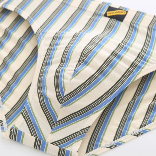 男士条纹弹力三角内裤M53332 商品图2