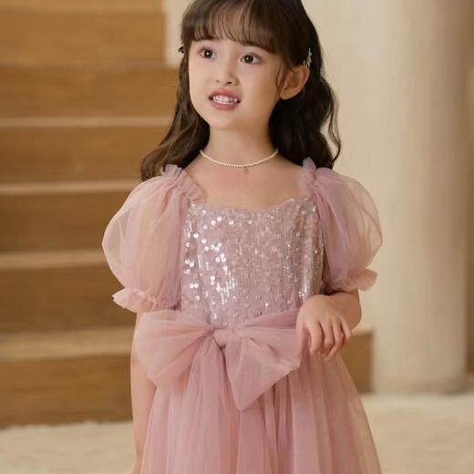 TUTU.KK女童连衣裙夏季新款洋气仙女风气质蝴蝶打结女宝宝公主裙洋气90-130 商品图2