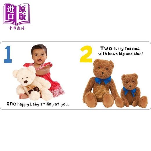 【中商原版】Roger Priddy 罗杰彼蒂 See Touch Feel 启蒙感觉4册 数字123 字母ABC 颜色Colors 英文原版纸板书 亲子儿童绘本 商品图2