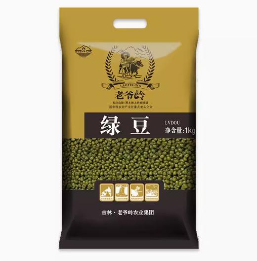 【限富临店】老爷岭东北绿豆1000g 商品图0