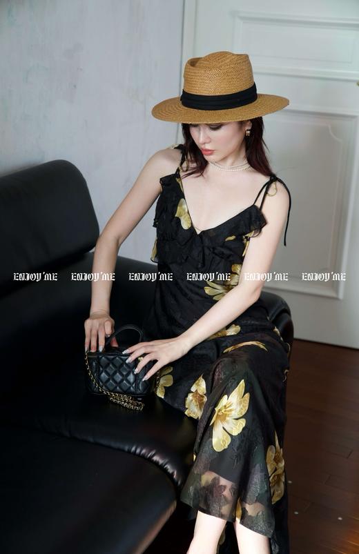 【门店同款】ENJOY夏季法式印花吊带裙 158044062 商品图2