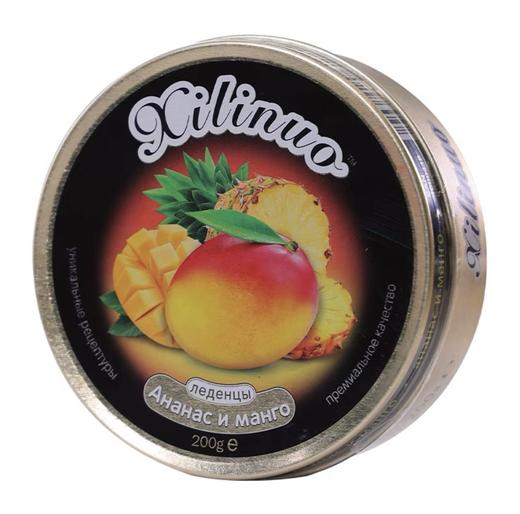 俄罗斯巧力莲牌水果什锦/黑加仑/卡布奇诺/咖啡味硬糖铁盒200g 商品图4