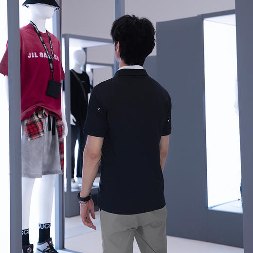 【新品上新】HX 春夏季翻领短袖T恤Y102420057101POLO杉 商品图3