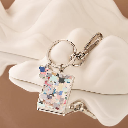 吴冠中 系列 大宅 都市之恋 钥匙扣 挂件 商品图3