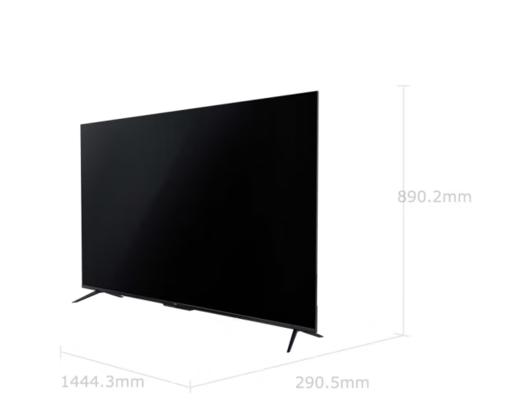 TCL （912571）智屏65S11 65英寸 双重调光无频闪 2+32G大内存 全面屏智能4K 电视 商品图4