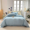 【维科家纺】素色全棉四件套纯棉简约床品纯色被套三件套贝尔 商品缩略图0