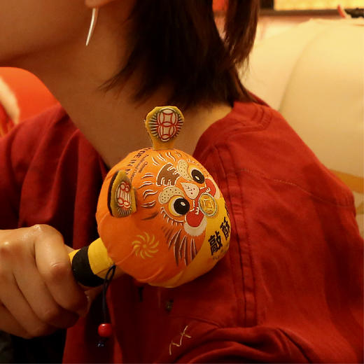 自然造物艾草养生锤拍打经络敲打按摩锤敲背颈肩拍八虚实用礼物 商品图2