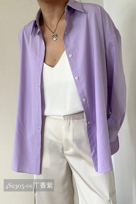 Semplicita｜纯色经典长袖衬衫  [ 多色可选 ] 商品图14