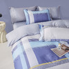 【维科家纺】全棉四件套纯棉被套床单三件套简约撞色麦凯 商品缩略图1