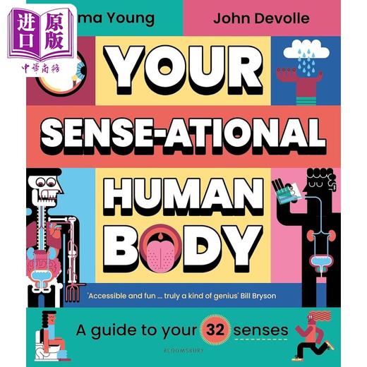 【中商原版】英文原版儿童科普绘本2册 John Devolle 感官指南Your Sense ational Human Body 科技元宇宙Technology Metaverse 商品图2