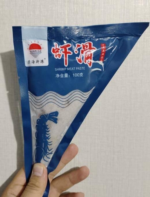 虾肉95%以上【原海新港手工鲜虾滑】虾滑100g/袋*11袋+亲亲肠135g/袋*7袋❗全程顺丰冷链配送#虾滑 商品图5