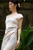 【门店同款】ENJOY夏季云敛-步步“升”花褶皱旗袍 158044599 商品缩略图3